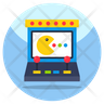 pacman online game symbol