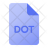 icon dot folder