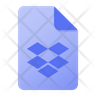 icons of dropbox folder