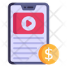 icon for paid video