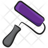 roller brush icons free