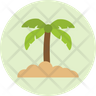 tropical tree icons free