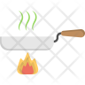 fire pan icon svg