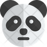 panda neutral icon svg