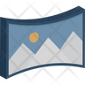 panorama picture icon svg