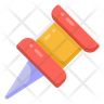 icon for paper pin