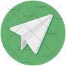 icons for paper plane