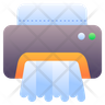 shred paper icons free
