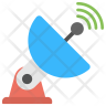 icon for parabolic antenna