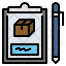 icons for receiving package