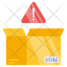 icon for parcel error