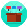 parcel network icon download