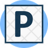 free parking for rent icons