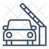parking gate icon png