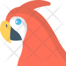 icon parrot head