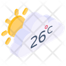 partly cloudy day icons