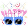 party glasses icon png