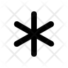 multiplication sign emoji