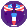 patriot centerpiece emoji