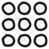 patterned symbol