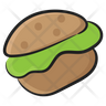 patty burger icon