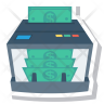 currency counter icon svg