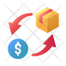 free return payment icons
