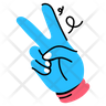 peace sign icon png