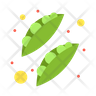 free peas bean icons