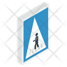 free crosswalk icons