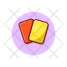 penalty cards icon