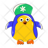 cute penguin symbol