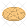 free halloween pentagram icons