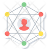 free connecting people icons