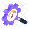 research speed test icon png