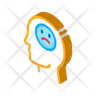 pessimistic person icon png