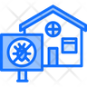 pest control house icon svg