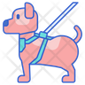 dog harness icon download