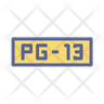 pg 13 icon png
