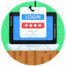 icon mobile phishing