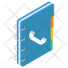 telephone book icon png