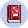telephone book icon png