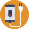 free phone charger icons