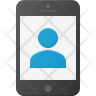 phone contact icon svg