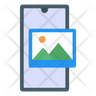 phone gallery icon svg