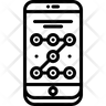 phone pattern logo