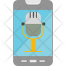 phone recording icon