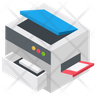 icon photocopy machine