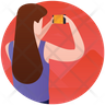 taking photos icon svg