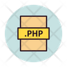 icons of php folder